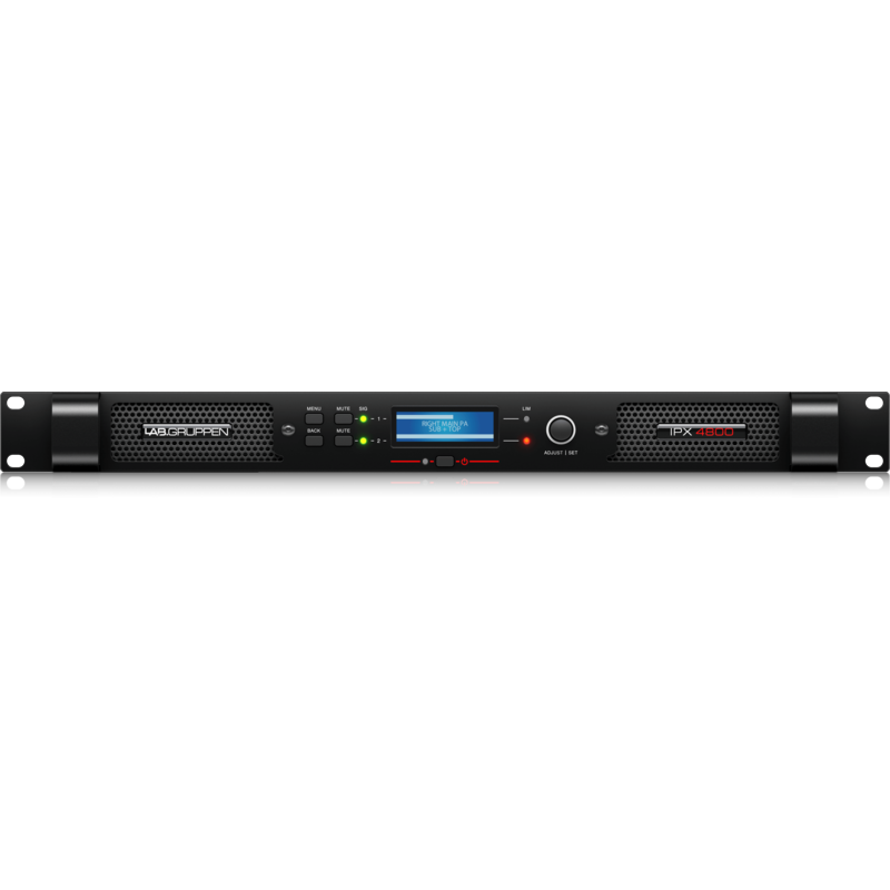 LABGRUPPEN - Amplificatore di potenza compatto a 2 canali da 4.800 W con controllo DSP.
