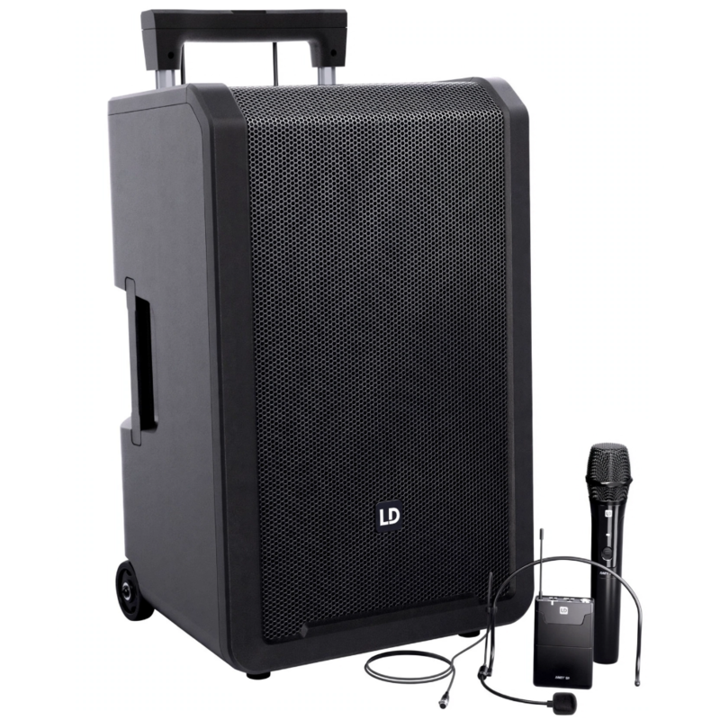 LD SYSTEMS - Sistema PA Bluetooth® portatile a batteria da 12