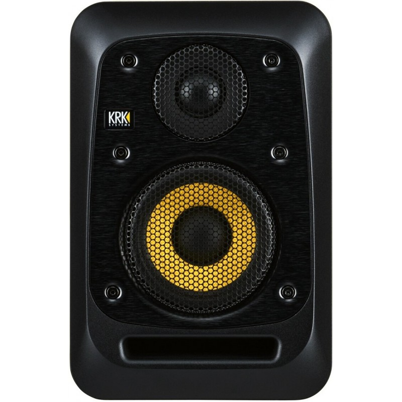 KRK - monitor a 2 vie bi-amplificato 280 W sui bassi e 175 W sugli alti con woofer da 4