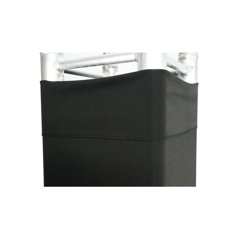 FOS TECHNOLOGIES - Copertura nera per traliccio da 2 m, con chiusura a velcro.