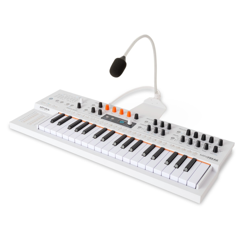 ARTURIA - SINTETIZZATORE IBRIDO ANALOGICO/DIGITALE A 6 VOCI 37 TASTI CON MICROFONO