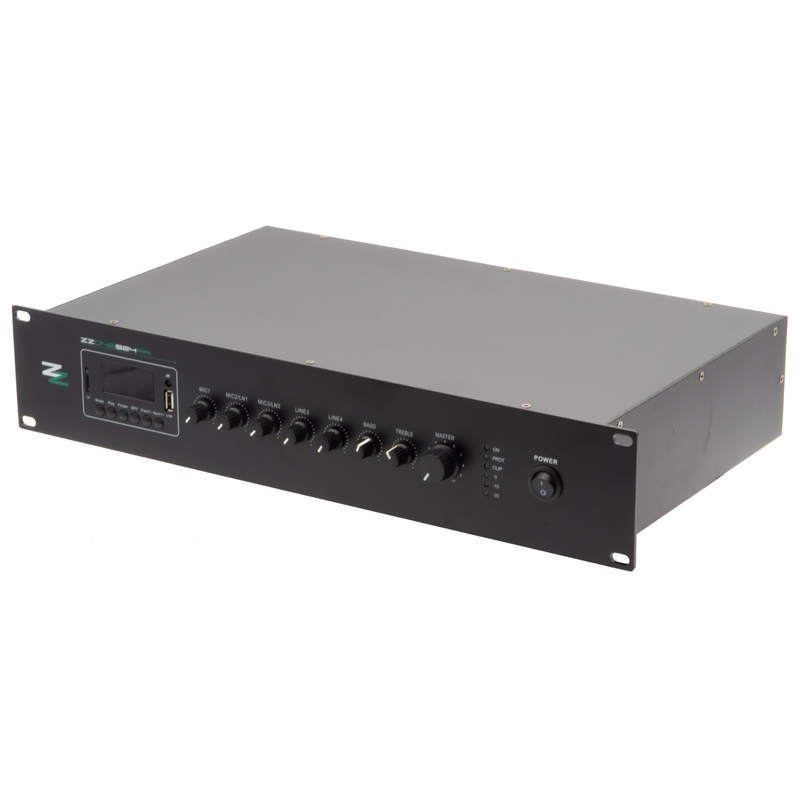 ZZiPP - Amplificatore mixer lettore usb/bt/fm da 240w