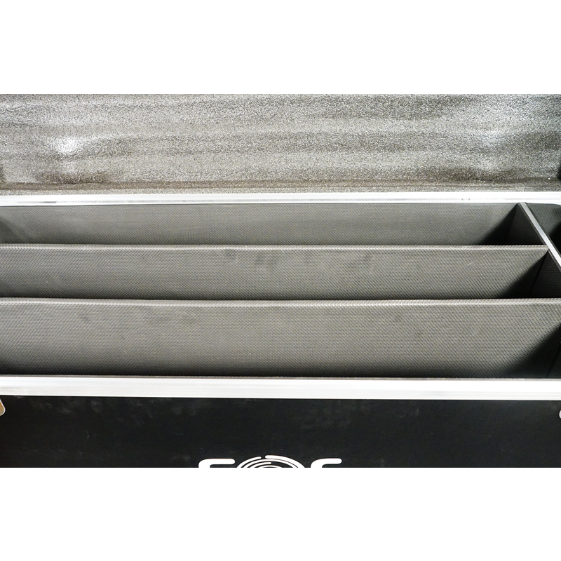 FOS TECHNOLOGIES - Flight case con ruote per 6 unità ACL line12