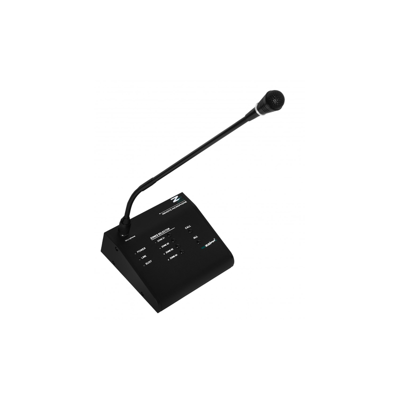 ZZiPP - Microfono paging per zzone4xxpa a 4 zone