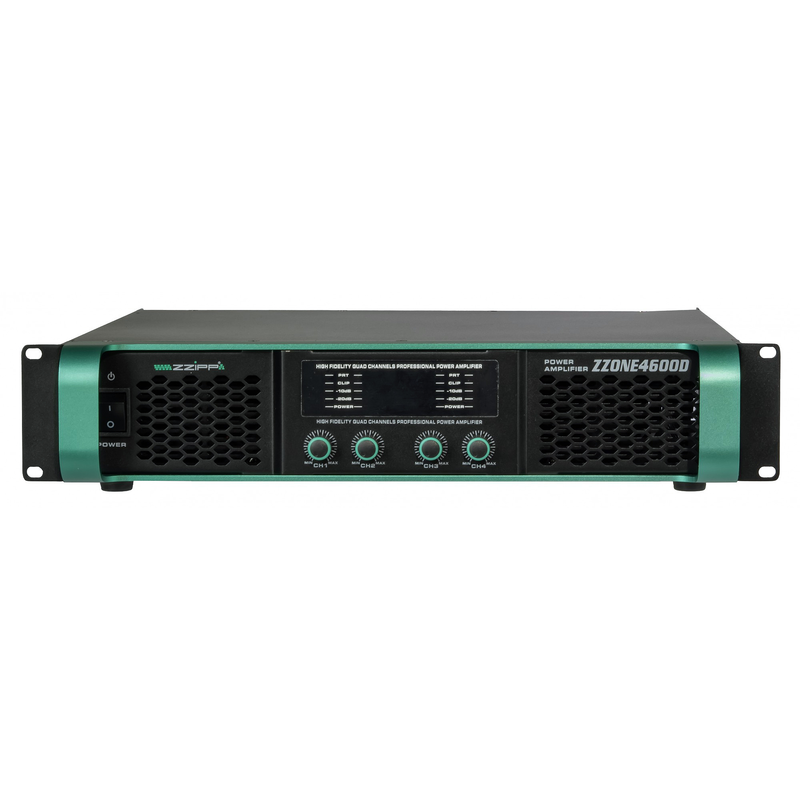 ZZiPP - Amplificatore di potenza a 4 canali 900wx4