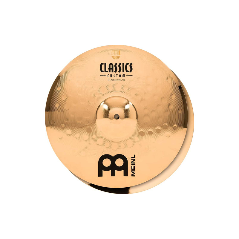 MEINL - Set di piatti Hi-hat 14 CRASH 16 RIDE 20 Serie Classics Custom