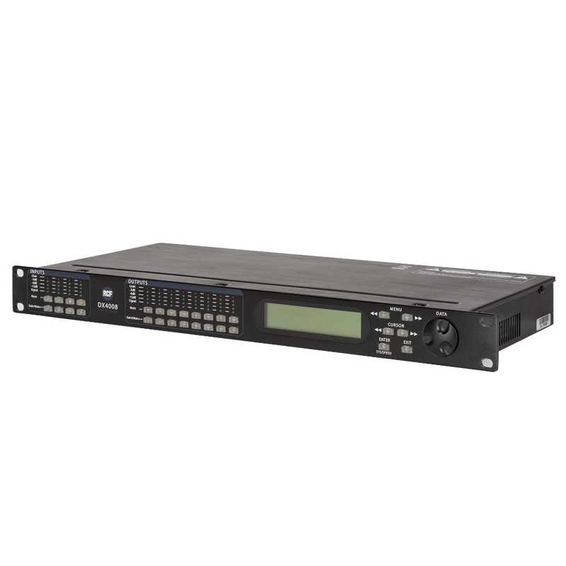 RCF - PROCESSORE DIGITALE 4 INGRESSI 8 USCITE