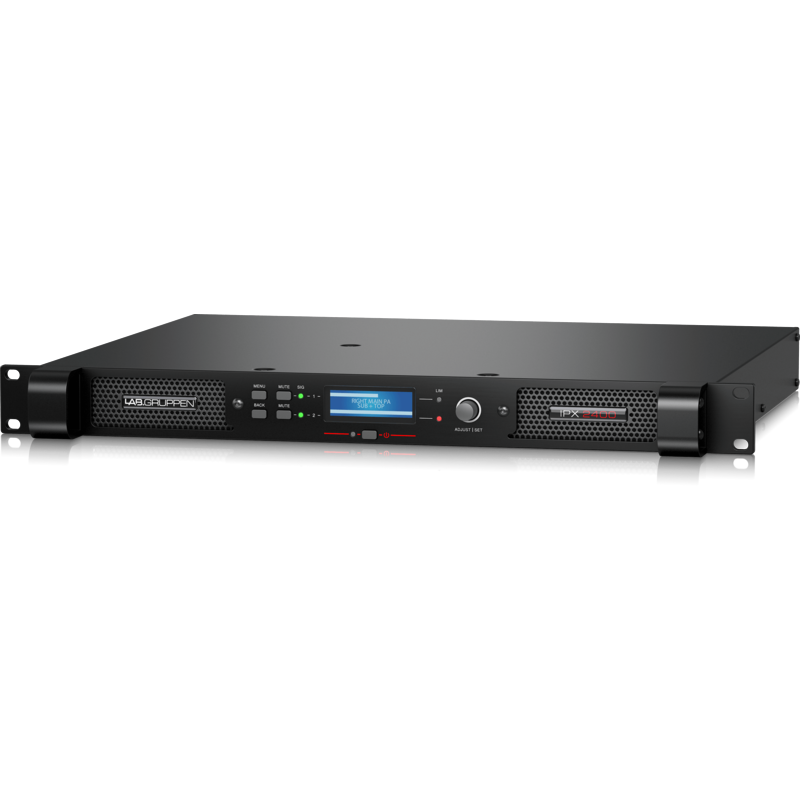 LABGRUPPEN - Amplificatore a 2 canali per tour/installazioni della serie IPD con DSP integrato.