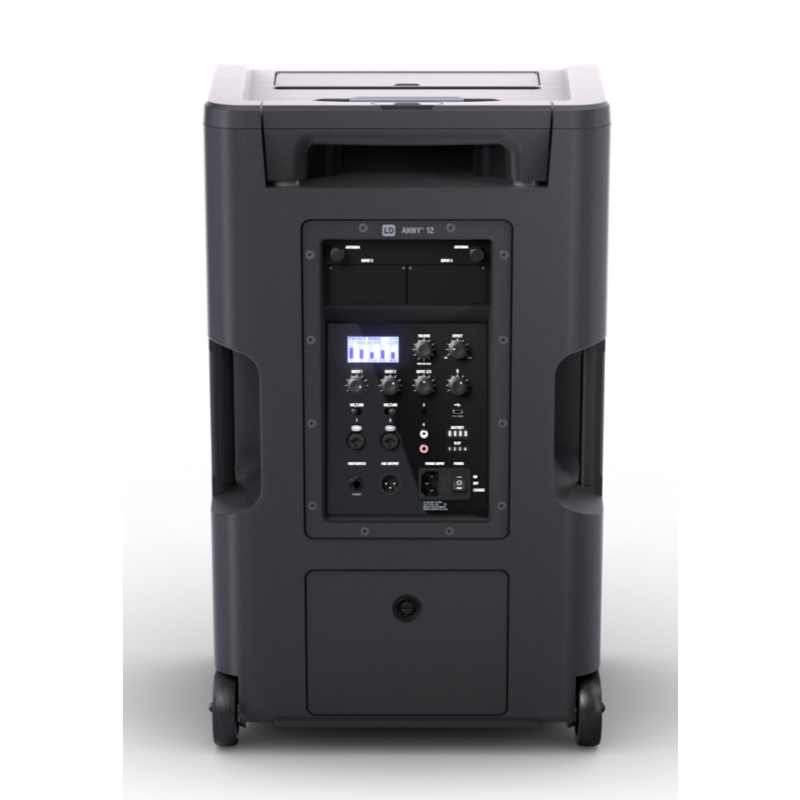 LD SYSTEMS - Altoparlante PA Bluetooth® da 12″ con batterie ricaricabile e mixer
