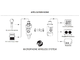 XVIVE - Kit trasmettitore e ricevitore wireless per segnali mic e line