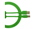 UDG - Cavo USB 2.0 A-B Green da 1mt.