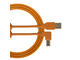 UDG - Cavo USB 2.0 A-B Orange Angolare da 3mt.