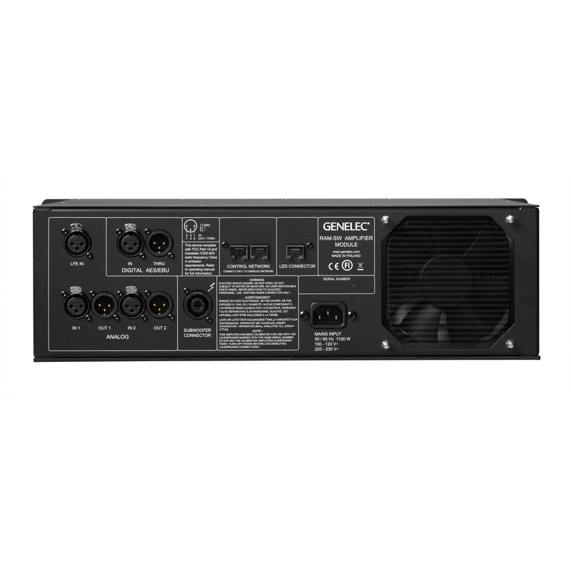 GENELEC - Subwoofer Attivo 3 x 15” con DSP GLM™ - 133dB SPL - 2500W