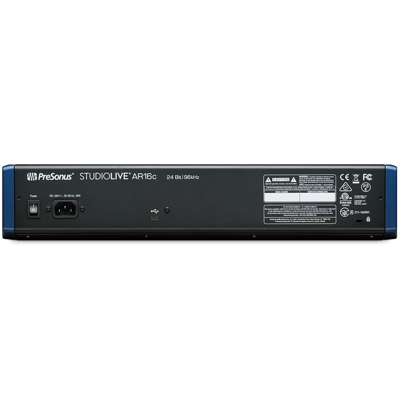 PRESONUS - Mixer ibrido 16 Canali con connessioni analogiche/digitali