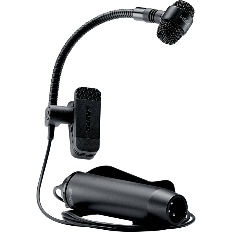 SHURE - Microfono Miniatura condensatore Ipercardioide per Fiati/Batteria