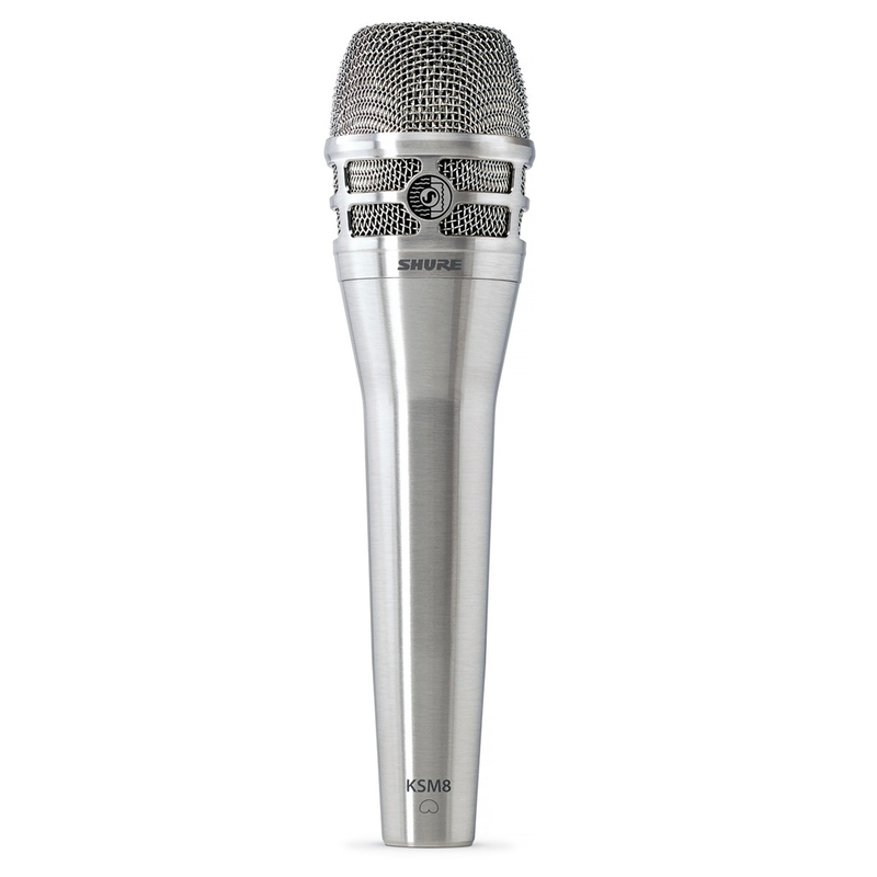 SHURE - Microfono dinamico doppio diaframma per voce - Colore silver