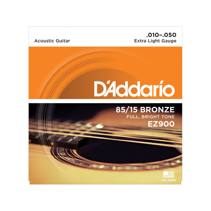 D'ADDARIO - Corde per CH Acustica Extra Light 10-50