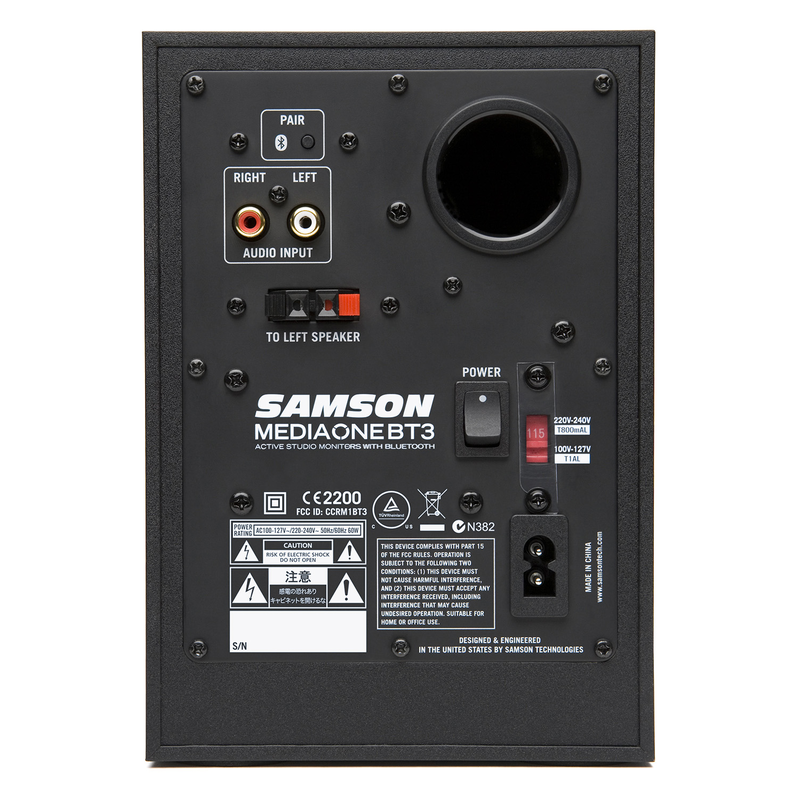 SAMSON - Coppia Monitor Attivi Studio - 1 X 3