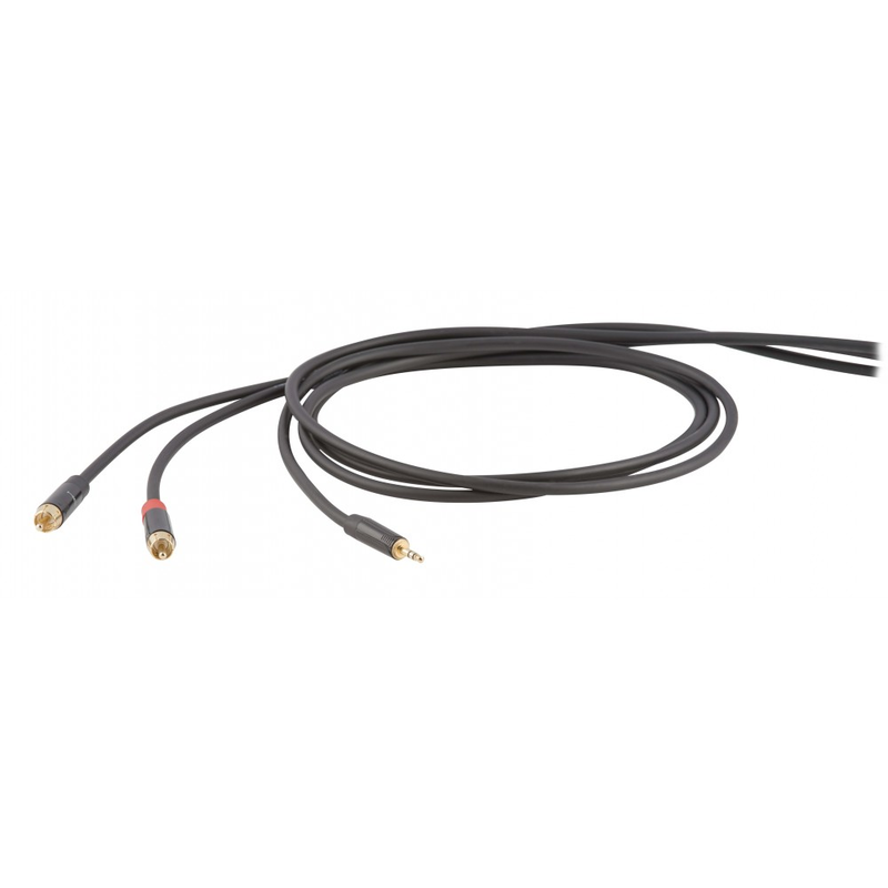 PROEL - cavo 2 rca to mini jack stereo 3,5