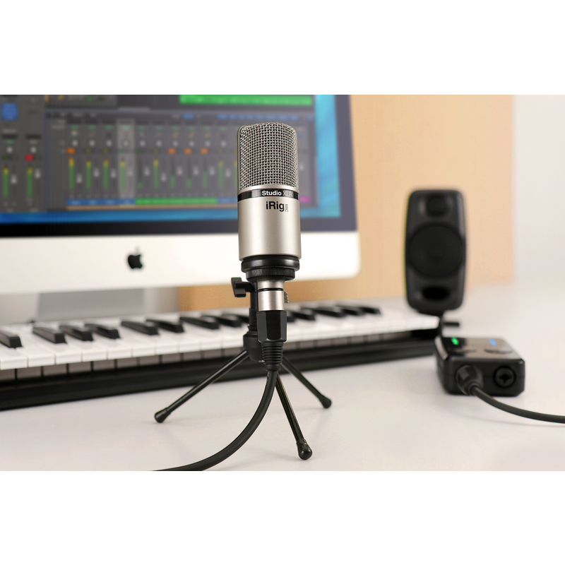 IK MULTIMEDIA - Microfono a Condensatore a Diaframma Largo con connessione XLR