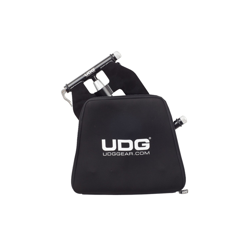 UDG - Supporto per laptop/ controller in alluminio nero