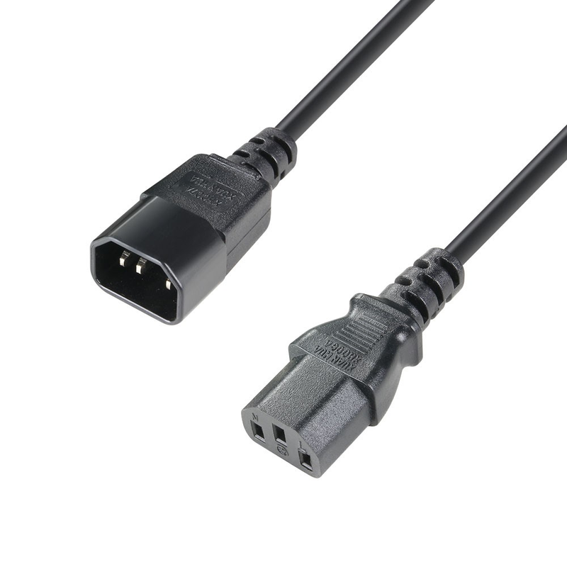ADAM HALL - Power Extension Cable C14 - C13 3 m