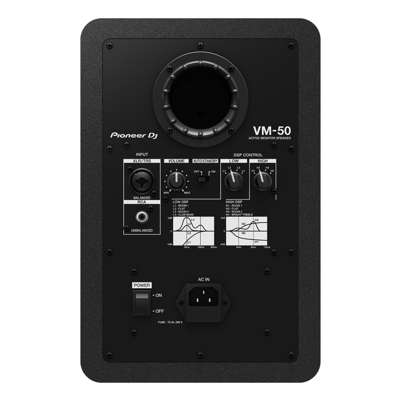 PIONEER DJ - diffusore monitor attivo da 5” (nero)
