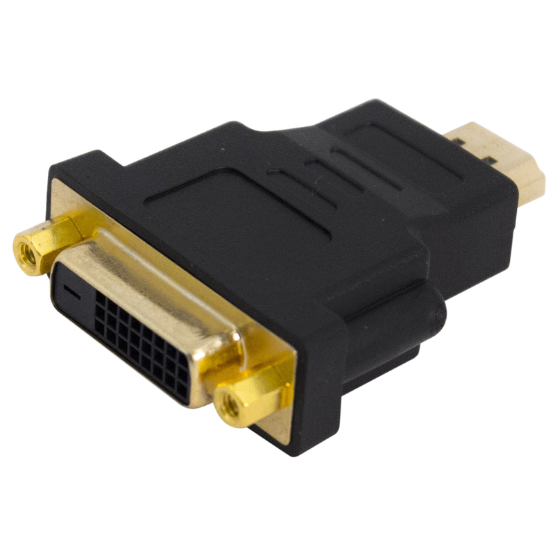 PROEL - Connettore da DVI (24+5) femmina a connettore HDMI maschio.