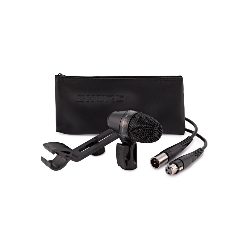 SHURE - Microfono per strumenti, dinamico, cardioide ideale per batteria (rullante-tom-percussioni)