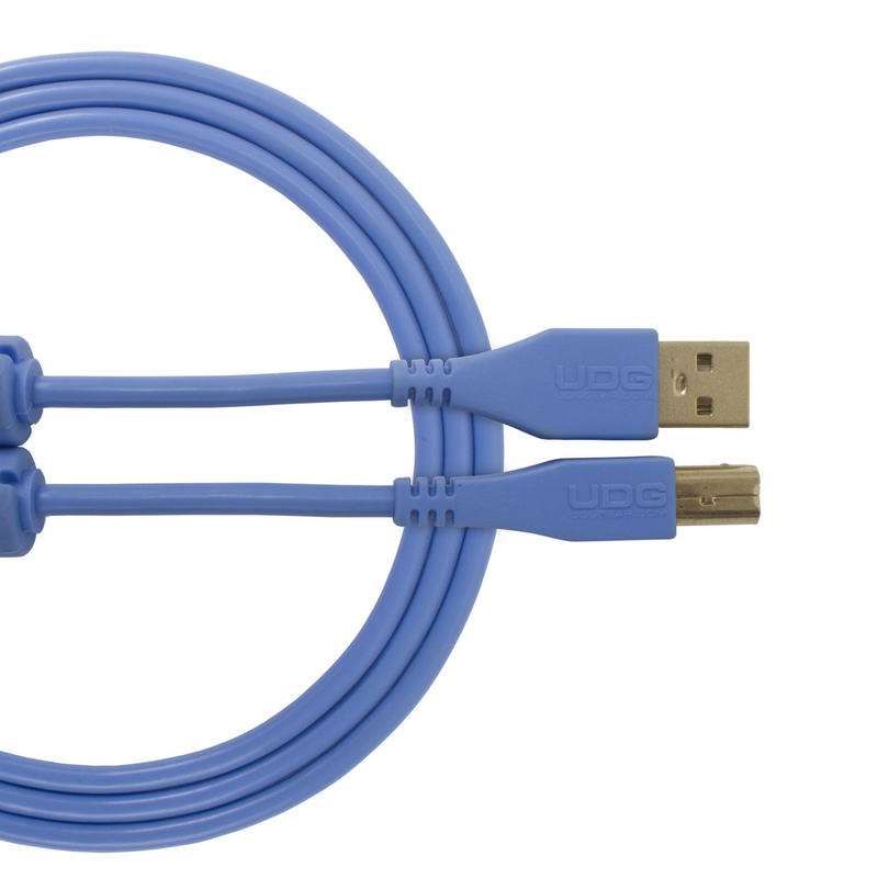 UDG - Cavo USB 2.0 A-B Blu da 1mt.