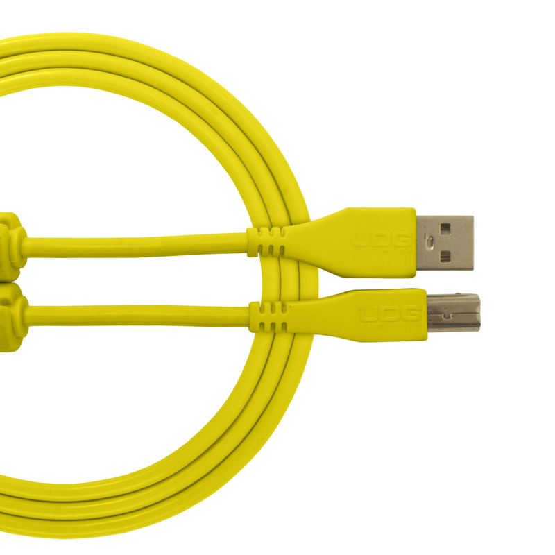 UDG - Cavo USB 2.0 A-B Yellow da 1mt.