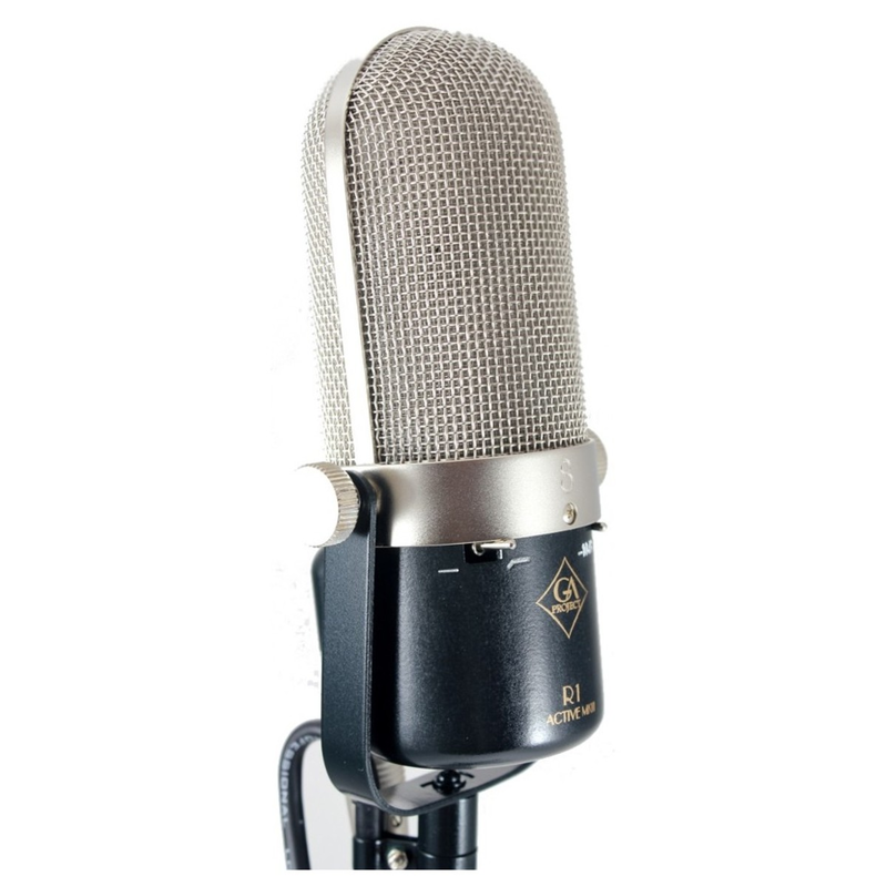 GOLDEN AGE PROJECT - Microfono attivo a nastro in stile vintage