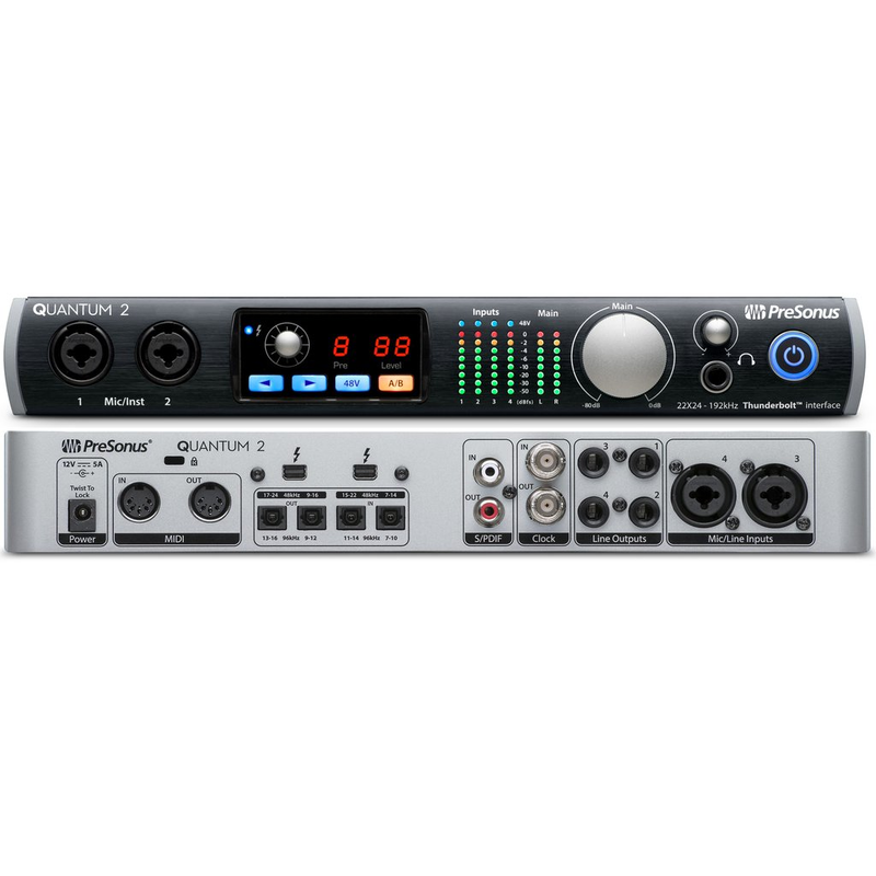 PRESONUS - Sched audio 26in/32out Thunderbolt 2