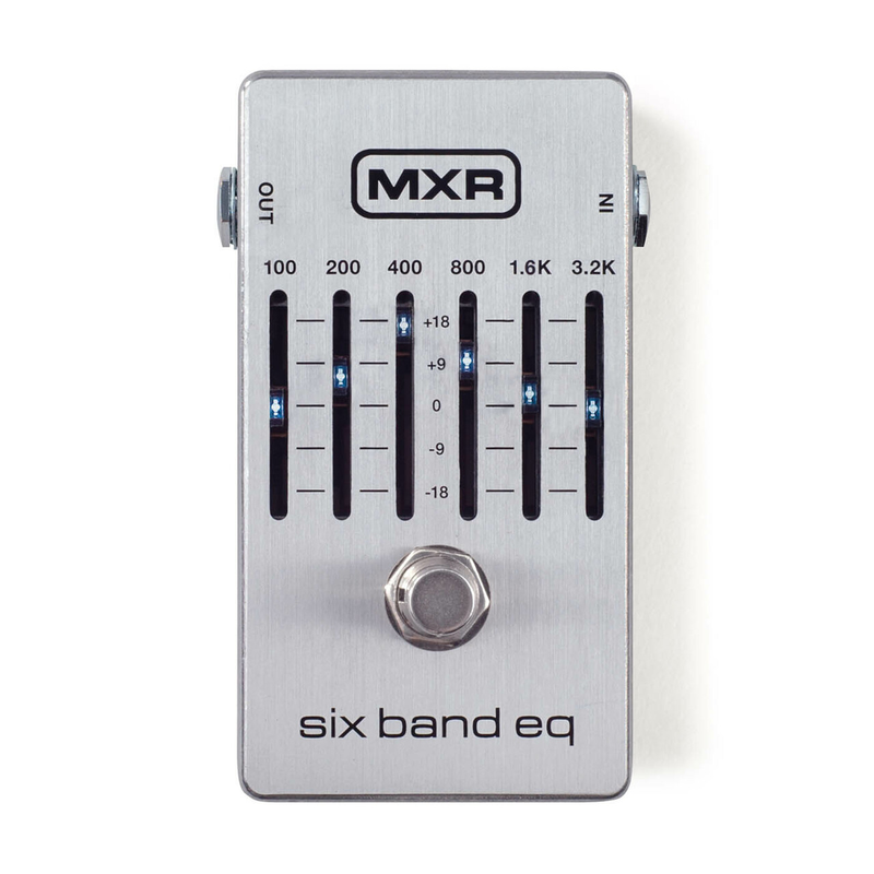 MXR - Equalizzatore 6 bande a pedale per chitarra