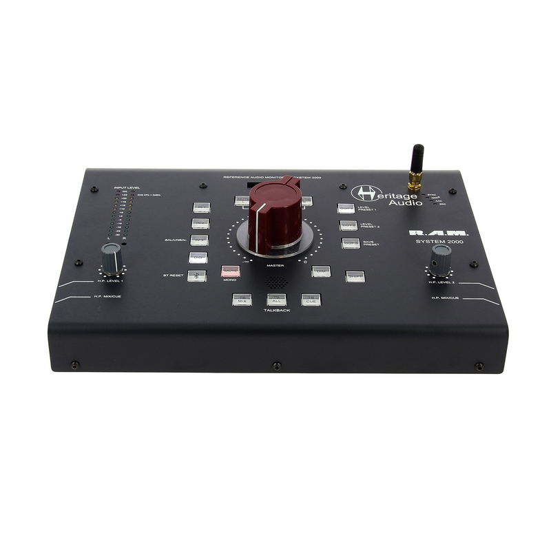 HERITAGE AUDIO - Monitor controller (3 in analogici, 1 in spdif, bluetooth, talkback)