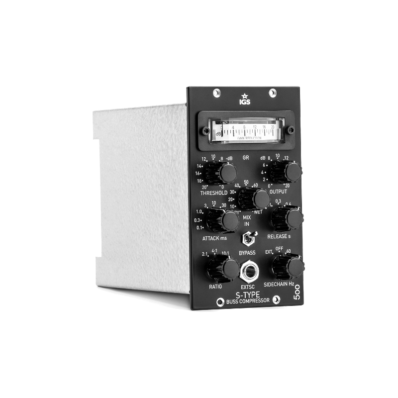 IGS AUDIO - Stereo Mix Bus Compressor in formato 500 - Nuova versione